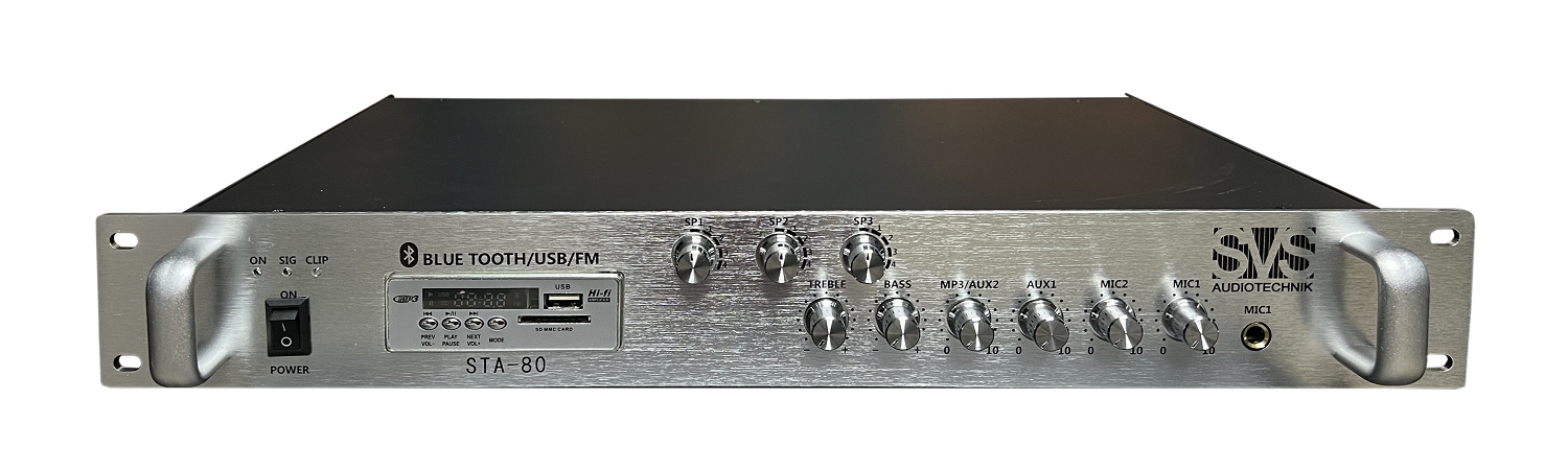 SVS Audiotechnik STA-80 Микшер-усилитель для систем Public Address в Серпухове