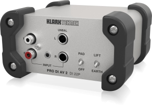 Klark Teknik DI 22P пассивный стерео директ-бокс в Серпухове