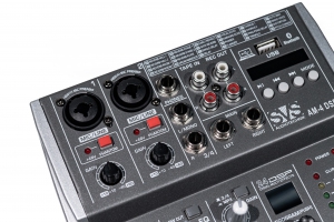 SVS Audiotechnik mixers AM-4 DSP Аналоговый микшерный пульт, 4-канала в Серпухове